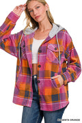 Magenta Plaid Flannel