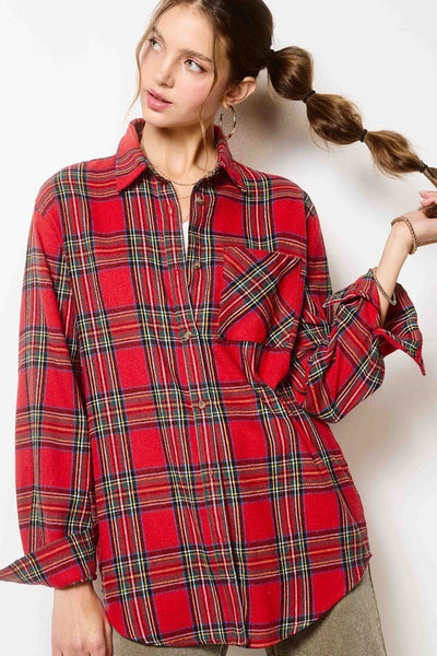 Red Plaid Flannel