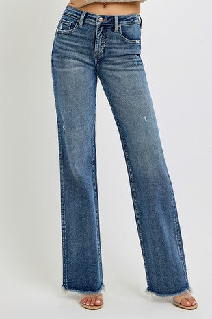 Risen Denim Tummy Control Jeans