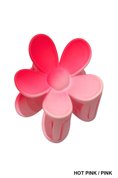 Flower Hair Claw Clips