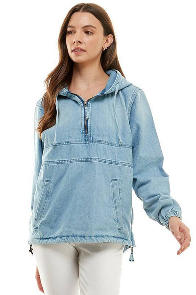 Soft Denim Pullover