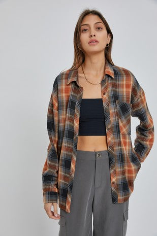 Oversized Plaid Flannel