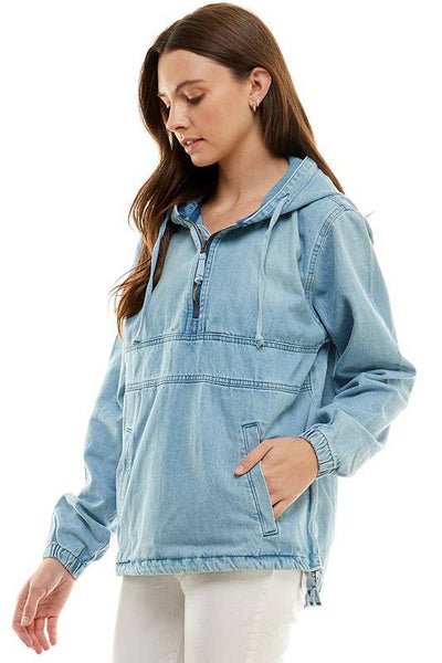 Soft Denim Pullover