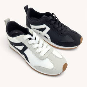 Black Retro Sneakers