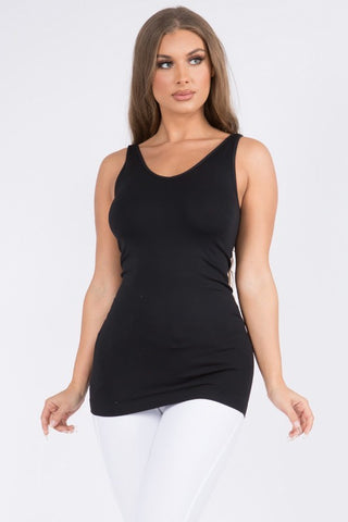 Reversible V or U Neckline Tank