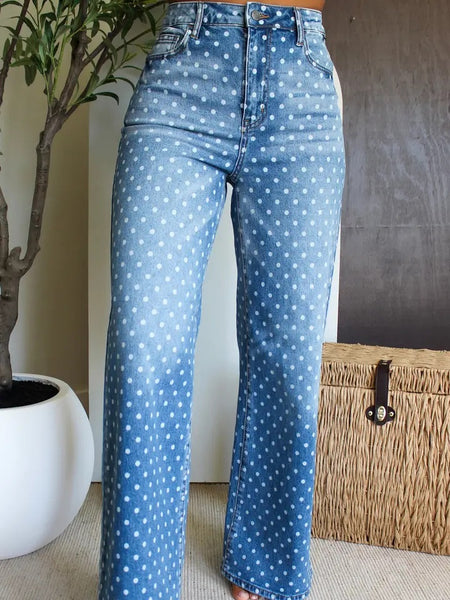 Polka Dot Jeans