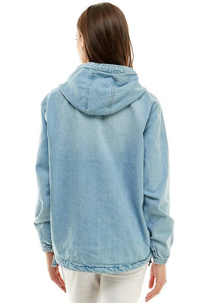 Soft Denim Pullover