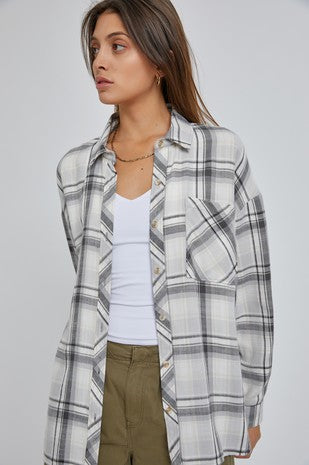 Oversized Plaid Flannel