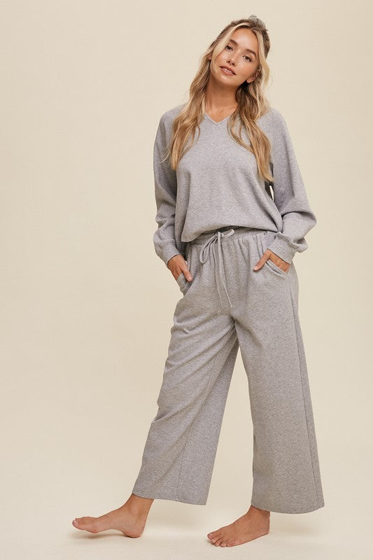 Gray Jogger Set