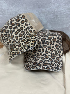 Leopard Trucker Hats