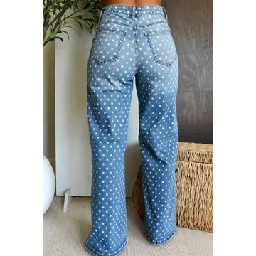Polka Dot Jeans