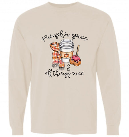 Pumpkin Spice Long Sleeve Tee