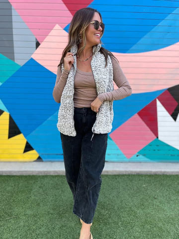 Cozy Sherpa Vest