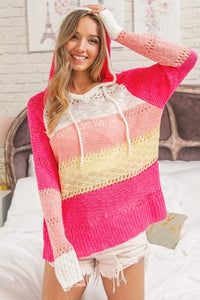 Pink & Lemon Sweater