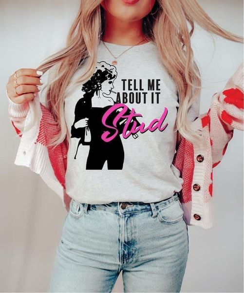 Tell Me About It Stud Tee