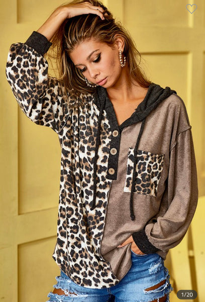 Leopard Hoodie