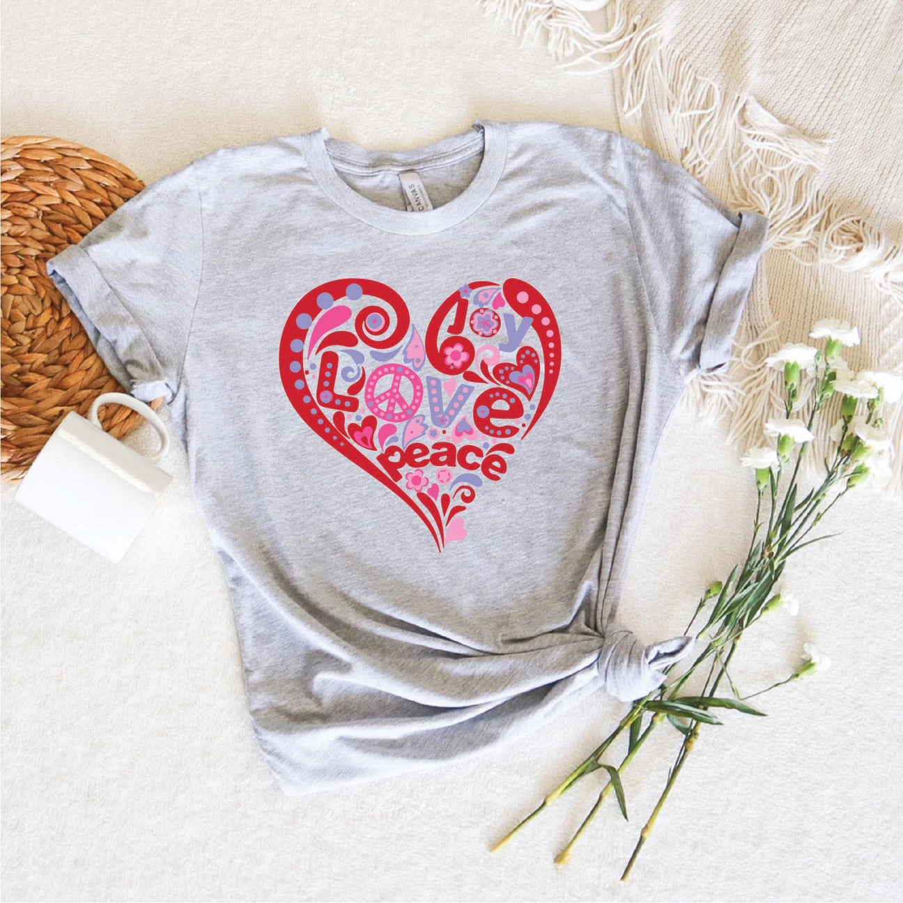 Love peace tee