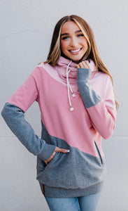 Pink & Gray Ampersand Sweatshirt
