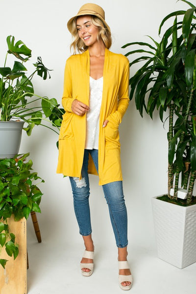 Cardigan with Side Pockets