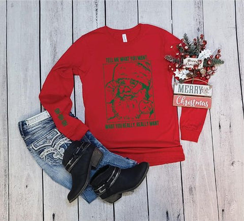 Tell Me What you Want Tee